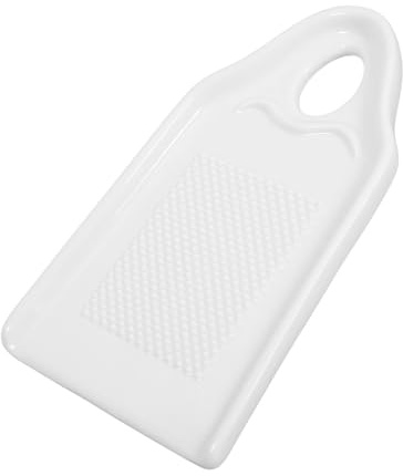 Sosoport Molinillo De Jengibre De Cerámica Vintage Rallador De Jengibre Para Cocina Para Preparar Guisos y Salsas Con Especias Naturales