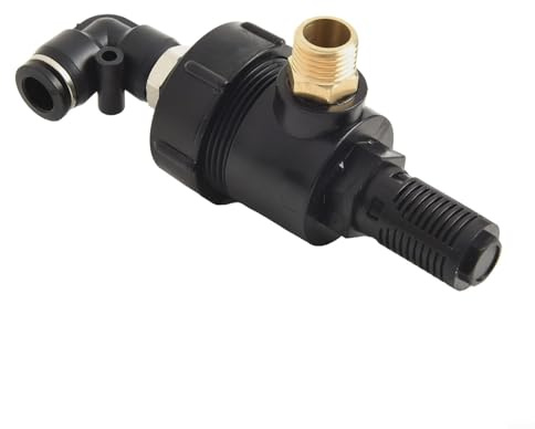 Jotekonoby Quick Exhaust Way Equip Reifenmontierzylinder, Einzelventil, Entlastungsventil für Perlenbrecher, Entriegelung, Automobil-Winkel für Geschäft (B)