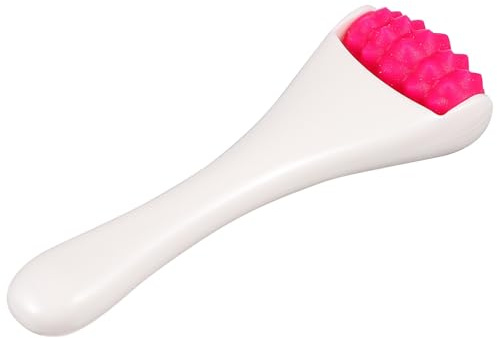 ADOCARN Rodillo Facial Dispositivo para Masaje de Ojos y Aplicación de Crema, Adecuado para Tratamientos Antiedad y Cuidado de Sensible