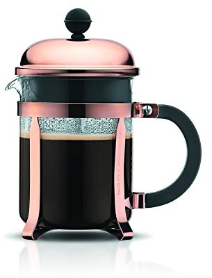 Bodum 1924-18 CHAMBORD Kaffeebereiter für 4 Tassen, 0,5 l, Rich Copper