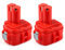 2X PA12 Sostituzione per Makita 12V 3.0Ah Batteria sostitutiva 1220 1222 1233 1200 1234 1235 1235B 1235F 1235A 192696-2 192698-8 192598-2 192681-5 192698-A 193138-9 193157-5 utensile a batteria