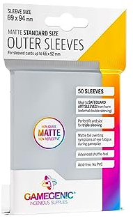 Gamegenic, Outer Sleeves Matte Standard Size, Zubehör