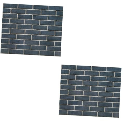 UPKOCH Papel Tapiz 3d De Ladrillo Y Piedra Adhesivo Decorativo De Pvc Con Efecto Rústico Autoadhesivo 45 X 100 Cm Para Decoración Del Hogar Y Sala De Estar.