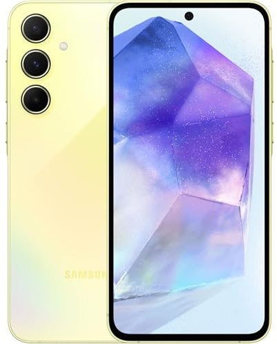 Samsung Galaxy A55 5G 8-128GB AwesomeLemon Tim - [Versions italienne, hongroise, polonaise, roumaine, autrichienne et suisse]