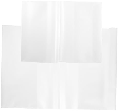 STOBOK 20stücke Transparente Buchhülle Aus Wiederverwendbar Für Scrapbook Notizblock Schutz Abdeckung Buchhülle Buchschutzhülle Folie Für Buch