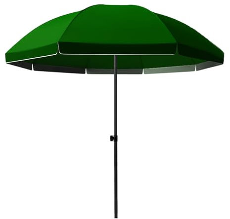 2,7 m Outdoor-Terrassen-Marktschirm mit UV-Schutz, wasserdicht und winddicht, Gartenschirm, höhenverstellbar, Sonnenschutz für Strandtisch, 50+ UPF