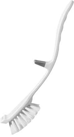 Set di spazzole per lavare i piatti, con setole rigide, spazzola per la pulizia dei piatti, setole rigide con manico lungo, accessori per la pulizia di pentole e padelle, fornelli, lavelli, doccia