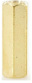 Messing Motherboard Abstandsbolzen Hex Board Rack Stud Abstand Schraube Hexagon Kupfer Weibliche Bolzen M2 Spacer(27mm)