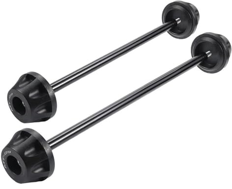 BDDXWSM Sturzpads Motorrad-Rahmengleiter Für Vorder- Und Hinterrad, Gabel, Achse, Sturzpads Für MT-09 SP MT09 Tracer 900/9/GT FZ-09 FJ-09 Verkleidungsschutz(Vorne+hinten)