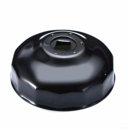 ZWEquipint Herramienta de extracción de llave de vaso de filtro de aceite de 76 mm, 14 flautas, para Mercedes, Mazda, Range Rover, motocicleta, K75, K100, R1100, R1150, R1200, acero negro