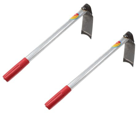 ifundom 2pièces Lot de Houes De Jardin Outil De Désherbage Plantation Houe Portative pour Usage Domestique