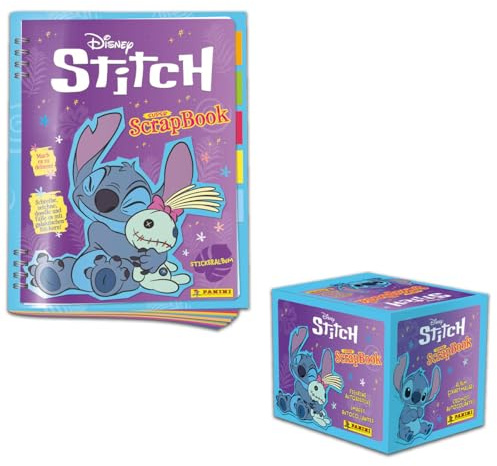 Panini Disney Stitch – Super Scrapbook Sticker (Box-Bundle)
