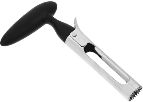 Cabilock Vide Pomme INOX Multifonction pour Pommes Poires et Poivrons Lame Dentelée Sécurisée Ustensile Cuisine et Facile à Nettoyer