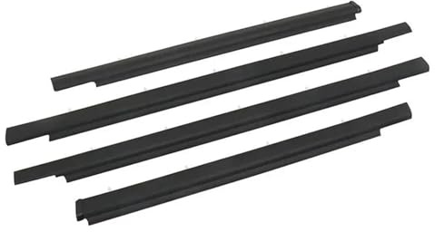 Guarnizione Porta Auto Striscia Sigillata Finestrino Laterale In Vetro Auto 4 Pezzi Per Toyota Per Sequoia 2001-2007 Guarnizione portiera auto