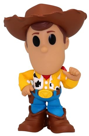 Ooshies Toy Story Collectible 4 Figure – Woody Toy for Kids, Disney Pixar Cowboy Play Figure, Party Gift & Present for Boys & Girls Ages 5+