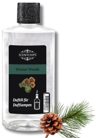 Scentchips® Duftöl Winterwald – Aromaöl für Diffuser & Duftlampen – Raumduft & Parfümöl – Nachfüllflasche 475ml