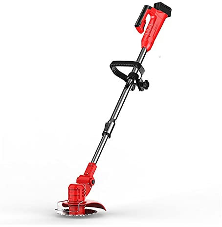 Cortacésped Eléctrico, Cortacésped De Litio, Cortacésped De Litio Portátil Pequeño Multifuncional For El Hogar, Artefacto De Deshierbe Recargable Cortacésped ( Color : 42TV Lawn Mower , Size : 2 charg