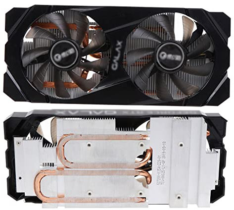 WWHJR Ventola di raffreddamento della scheda video grafica GPU VGA Fan per 2060 2070 SUPER Will 1660 1660Ti Sostituzione della ventola