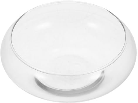 INOOMP Aquarium Verre Transparent pour Petits Poissons Et Plantes Terrarium Globe Rond Décoratif pour Table Vase Hydroponique Et Centre De Table