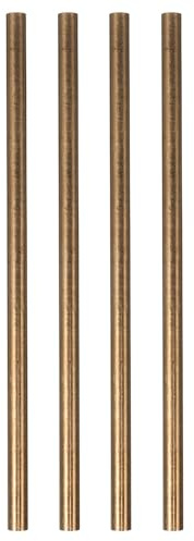 BESPORTBLE 4 Rivets En Cuivre Pur Pour Manche De Couteau Rivet Coutellerie Pour Fixation De Plaquettes Goupilles De Remplacement Pour Réparation De Lames Et Projets De Bricolage
