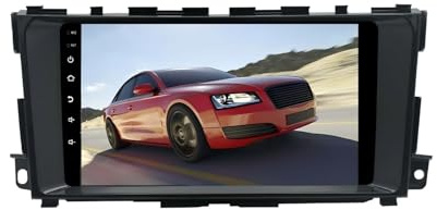 Tablette de Voiture Autoradio Android 12 Go + 32 pour Altima avec CarPlay sans Fil et Auto, écran Tactile IPS 9 Pouces