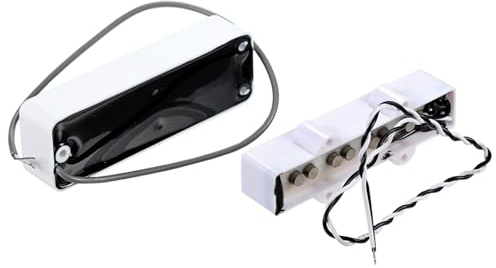 4-saitiger Tonabnehmer für E-Bass, Humbucker, Ersatz-Tonabnehmer, versiegelt, Alnico, 5 Bass-Tonabnehmer, einfach zu installieren, Teile und Zubehör für E-Bassgitarre
