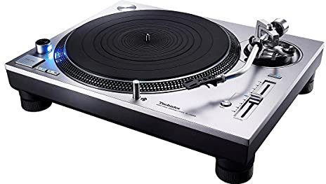 Technics SL-1200GR - Silberfarbener Plattenspieler mit Direktantrieb und Aluminium-BMC-Harz-Gehäuse