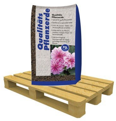 Qualitäts Pflanzerde 36 x 70 L (2520 L) volle Palette