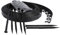 Bordure de Jardin Flexible, Bordure de pelouse Douce, Bordure de Jardin en Plastique - 4cm de Haut (50m, Noir)