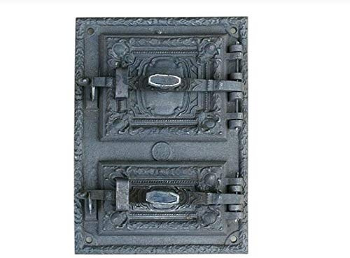 Porte de four à pizza en fonte étanche à l'air 41,5 x 29,5 cm