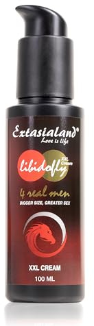 Libidofly® XXL Cream extra starke Männer-Penis-Creme deutsche Markenqualität mit Maca, Muira Puama, Guarana und Rosskastanienöl 100ml