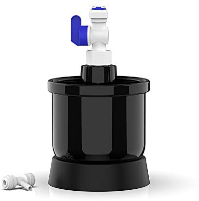 Frizzlife MWT3 Mini Pressure Water Tank with Ball Valve for Reverse Osmosis System PD400, PD500, PD600-TAM3