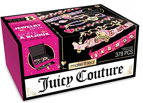 Make It Real Juicy Couture Schmuckkästchen DIY Armbänder Kunsthandwerk Kreatives Set
