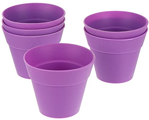 ASEELO 6pcs Silicone Cupcake Baked Cupon, Mini Muffin Cups, Non-Stick Reusable Muffin Liners Jelly Cake Mould, Small Plant Flower Pot