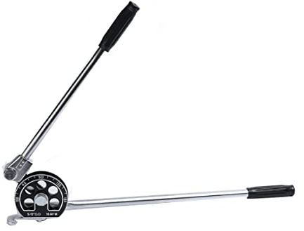 ECUTEE Rohrbieger für Metall Aluminium Kupferrohre, Rohrbiegewerkzeug 0-180 Grad Rohrbiegegerät Manuel Rohrbiegemaschine Anwendbarer Rohrdurchmesser 5/8“, 16MM