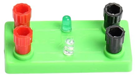 Dispositivo Esperimento Elettricità Fisica Con Luce A LED Che Emettono Diodi Mani Su Forniture Apprendimento Del Circuito A LED Per L'insegnante