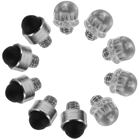 CALLARON Lot De 10 Silencieux Pour Ciseaux De Barbier Accessoires Pour Tondeuses À Cheveux Tondeuses Pour Chiens Tondeuses À Pointes Fourchues Mini Silencieux Pour Ciseaux Ciseaux À