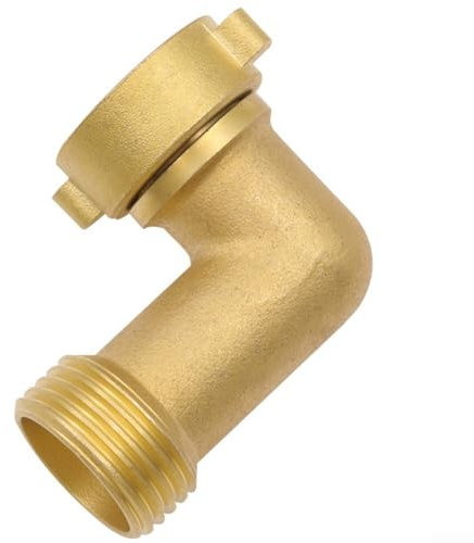 Coude de tuyau d'arrosage avancé à 90 degrés qui réduit l'usure des tuyaux