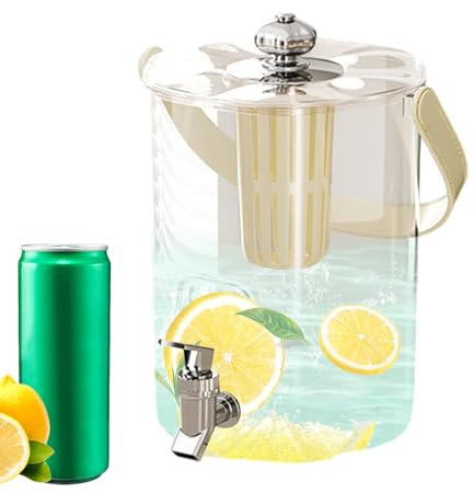 Dispensatore di - Contenitore per bevande | Dispensatore di bevande refrigerate | Dispensatore di bevande, distributori d'acqua per feste con Spigot - Puche per contenitori lim