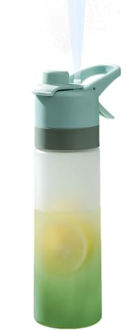 Bottiglia di nebulizzazione e bevanda da 650 ml: bottiglia d'acqua spray, contenitore sportivo di raffreddamento ricaricabile | Bottiglia di di idratazione portatile per ciclismo all'aperto