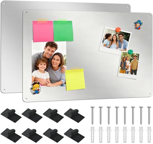 2 stycken magnettavlor, magnetboard