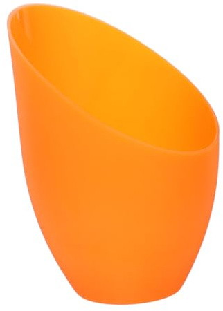 Kunststoff Lampenschirm Orangefarbener in Hufeisenform für Lampen | Moderner Stil, Sanfte Lichtstreuung, Einfache Montage, Passend für Tisch und Nachttischlampen
