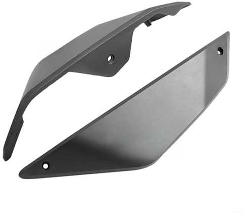 Glewi Funda protectora para patinetes Ninebot ZT3/ZT3 Pro, carcasa frontal de ABS resistente a los arañazos para montar al aire libre, negro Glewi (izquierda + derecha)