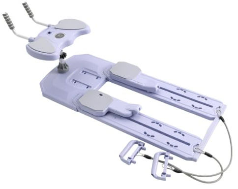 Entraîneur d'étirement réglable de 108 cm, équipement de torsion et d'étirement de la colonne vertébrale pour la force du tronc et le soulagement du dos, capacité de 99,8 kg, outil d'exercice amovible