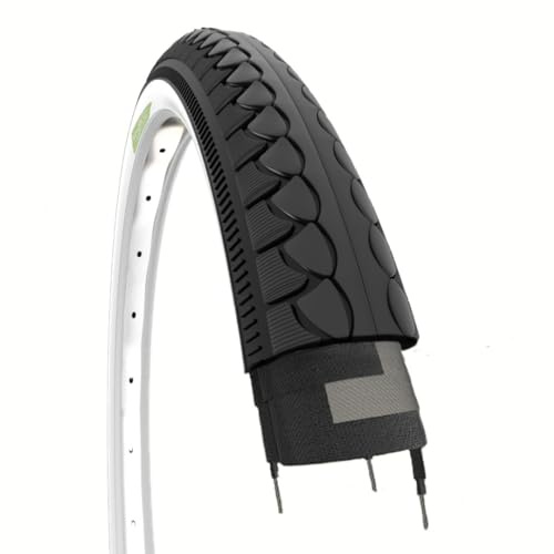 Pneu 26 x 1,50 (40 – 559) pour vélo de ville, vélo de randonnée, vélo hybride, caoutchouc route.