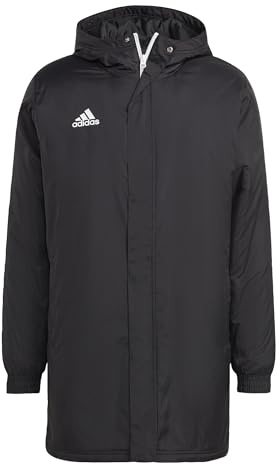 adidas Herren Entrada 22 Stadium Jacket, Black, XS
