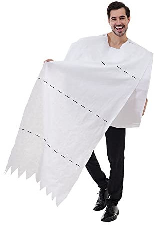ISTOVO 1 Stück Rolle Toilettenpapier Erwachsenen-Kostüm Lustiges Kostüm One Size