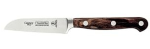 Tramontina Century Wood Gemüsemesser, Edelstahl, 8 cm Klinge, Holzgriff, Rostfrei