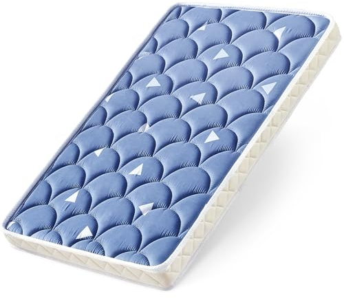 Baby Bassinet Mattress 47x 23.6 inches- Firm Support and Comfort Premium Foam,Noiseless and Odorless,Hypoallergenic Small Crib Mattress, Fits Moses Basket, Dual Sided with Soft Breathable Fabric
