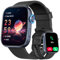 Orologio Smartwatch Uomo Donna 1,99 HD AMOLED Watch con Chiamate Bluetooth e Voce AI, 115+ Sports con Contapassi Monitor del Sonno SpO2 e della Frequenza Cardiaca Impermeabile 3ATM per Android e iOS
